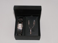 Watch, Necklace and Earring set